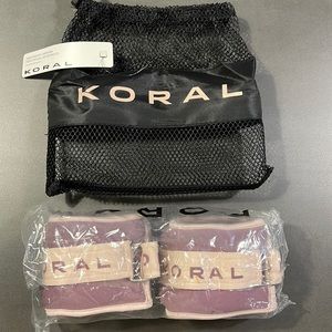 Koral Ankle Weights 1 lb NWT